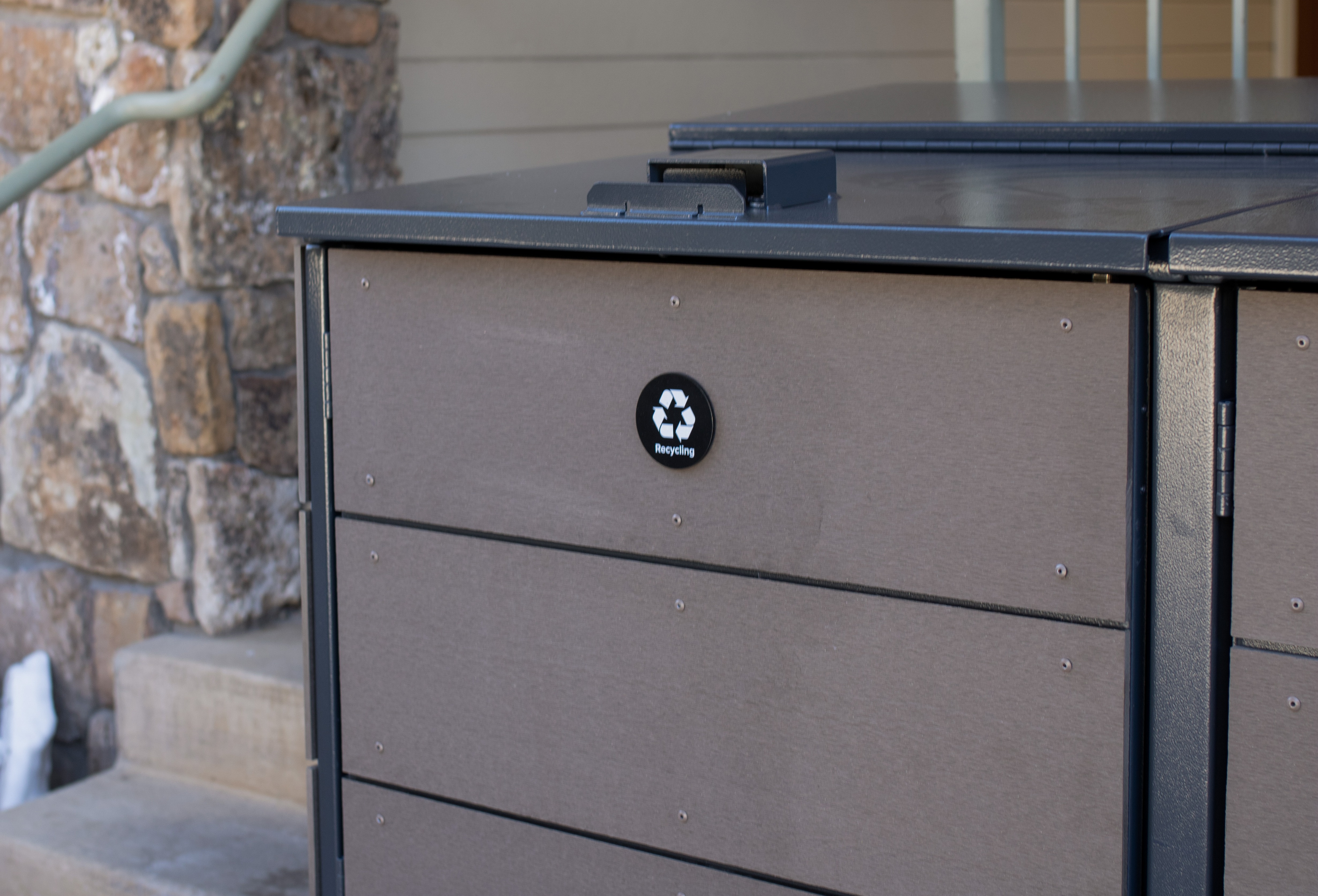 bear resistant trash enclosure